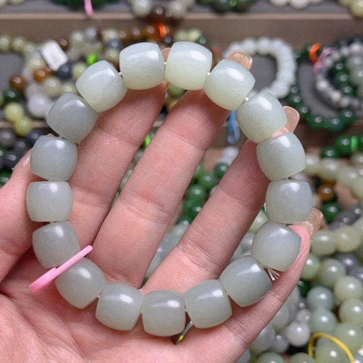 和田玉手链未镶嵌