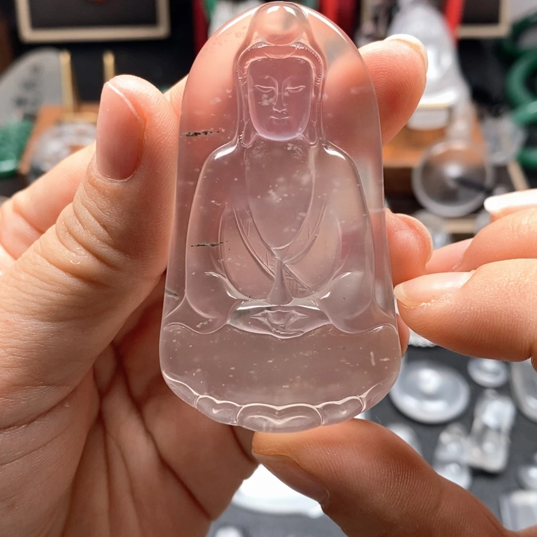 永***度颈饰未镶嵌石英质玉