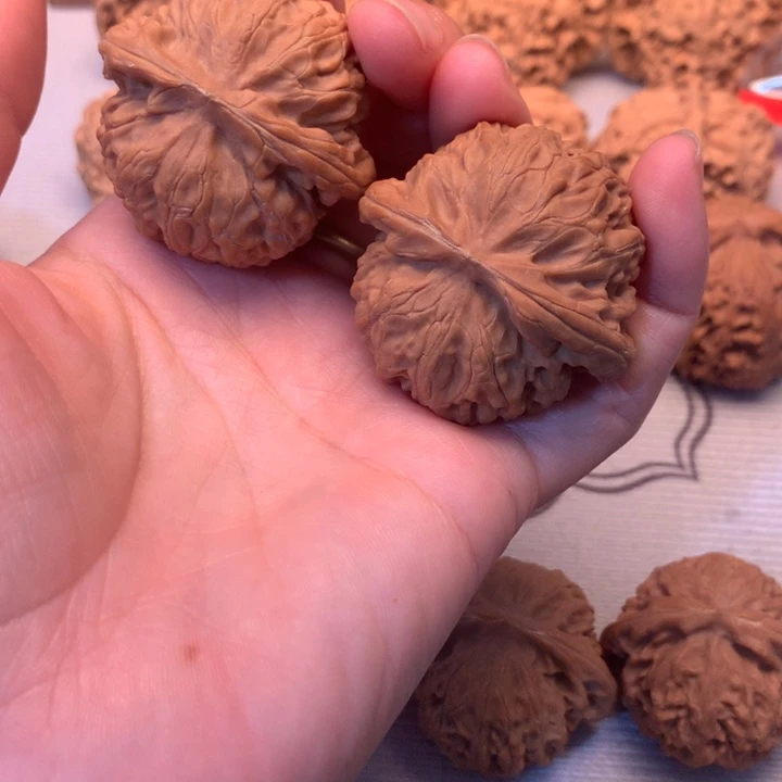 煮***条把件文玩核桃宫灯43