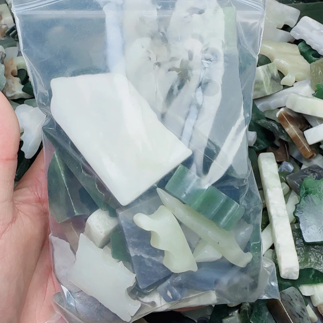 和田玉珠宝半成品未镶嵌