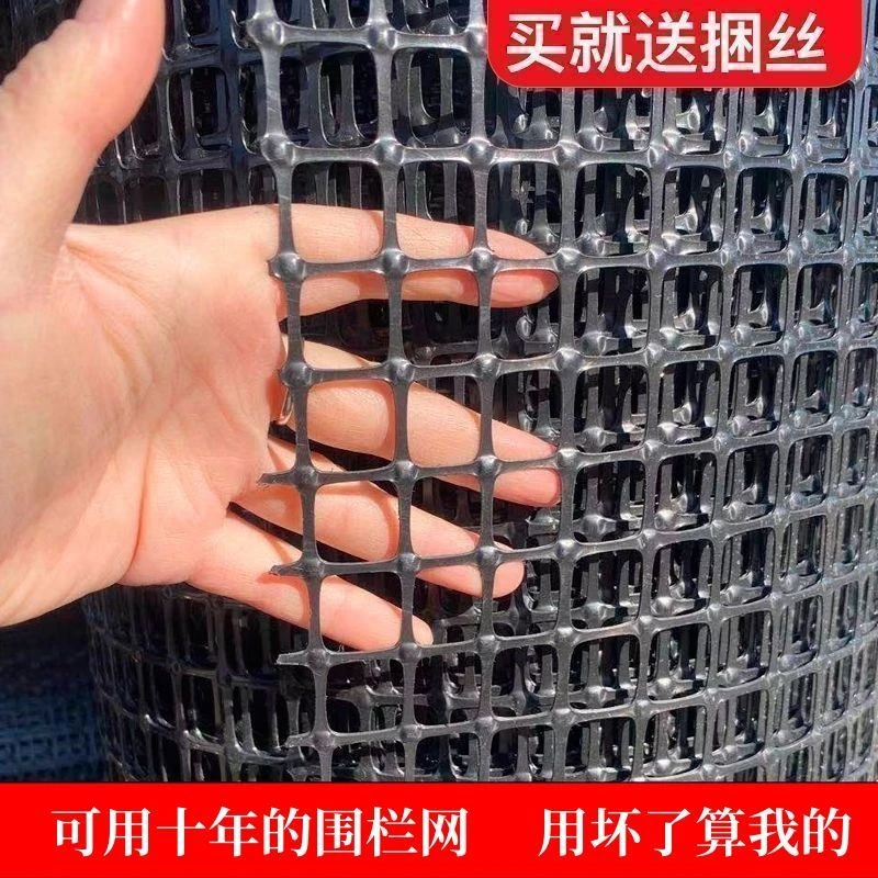 加厚塑料网超厚塑料围栏网围鸡养殖养鸡鸭家用围挡网庭院