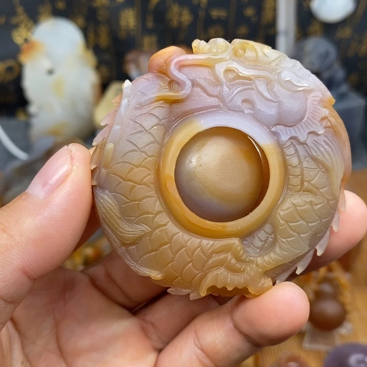 一****玛瑙/玉髓颈饰未镶嵌