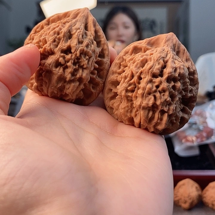 文玩核桃把件全品官帽
