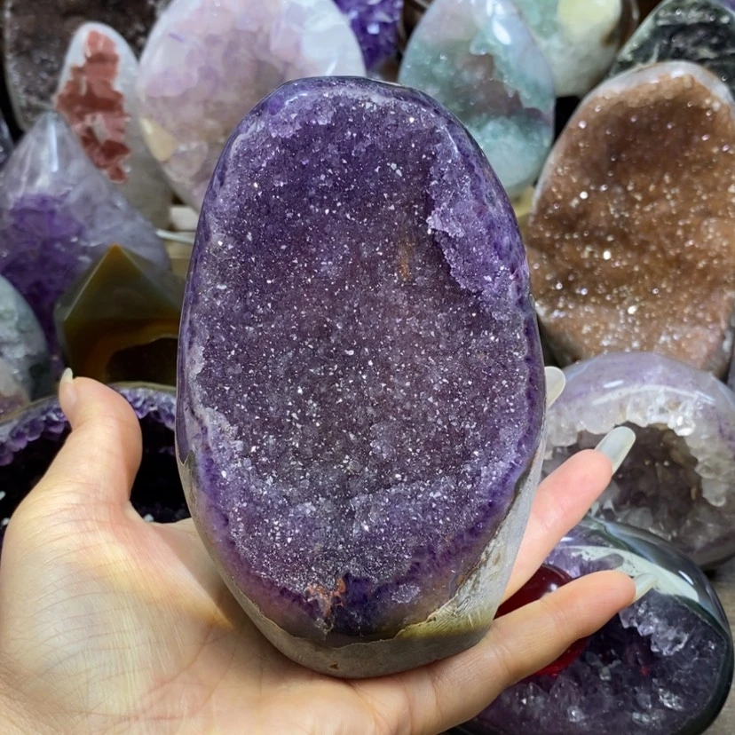 【闪购商品】未镶嵌大型摆件（非配饰）紫晶51