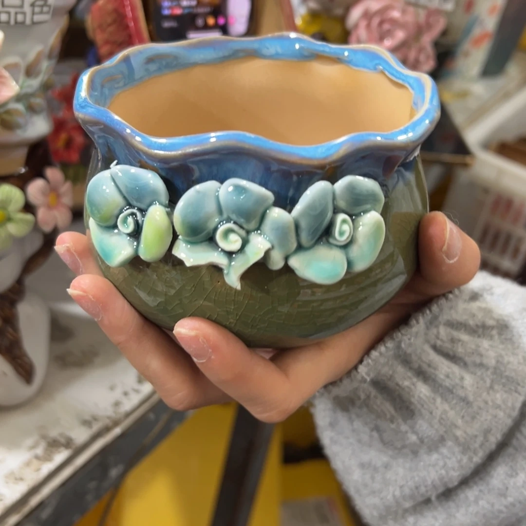 满20米秒退拉黑多肉花盆瑕疵929