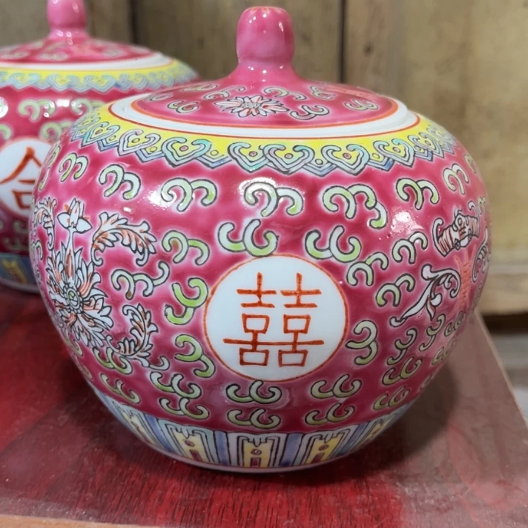 景德镇高温陶瓷盖罐