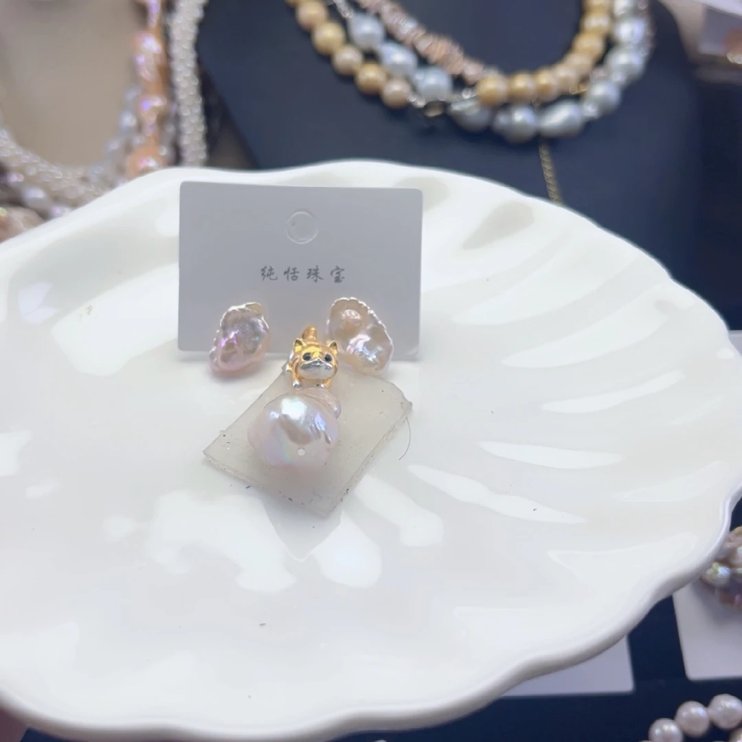 头***了未镶嵌套装淡水珍珠【纯恬】