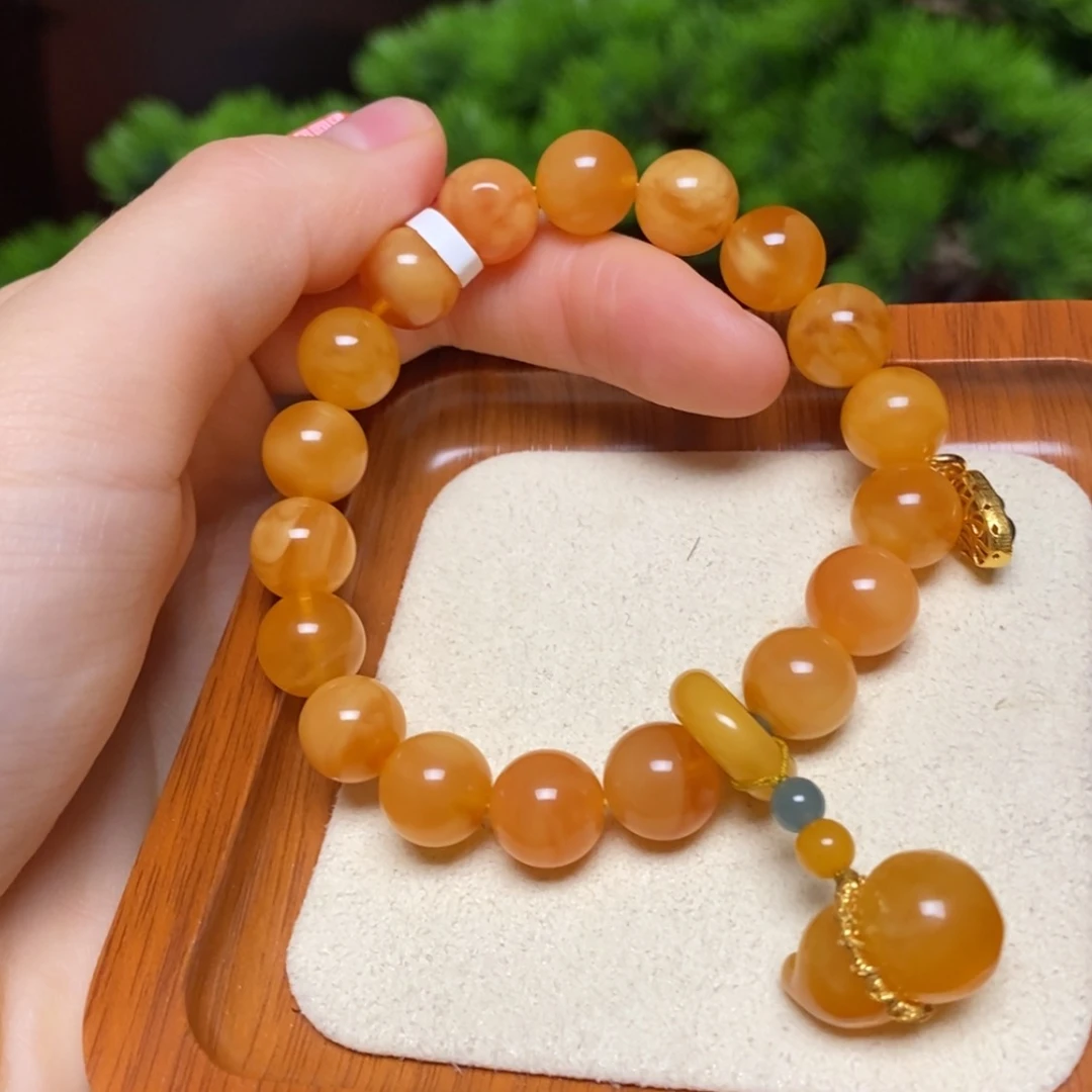 【闪购商品】手链蜜蜡未镶嵌手串