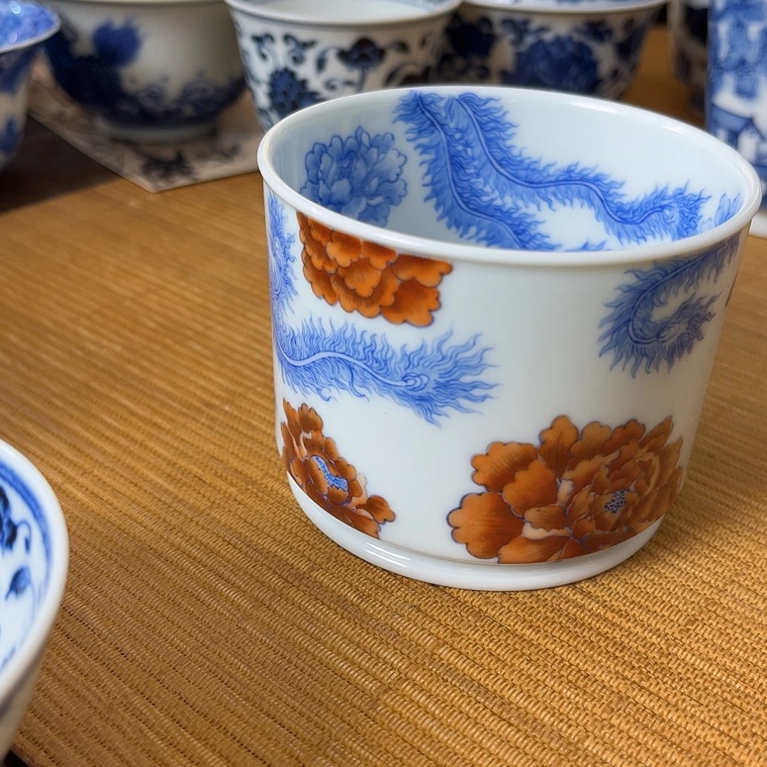 景德镇手工手绘茶杯