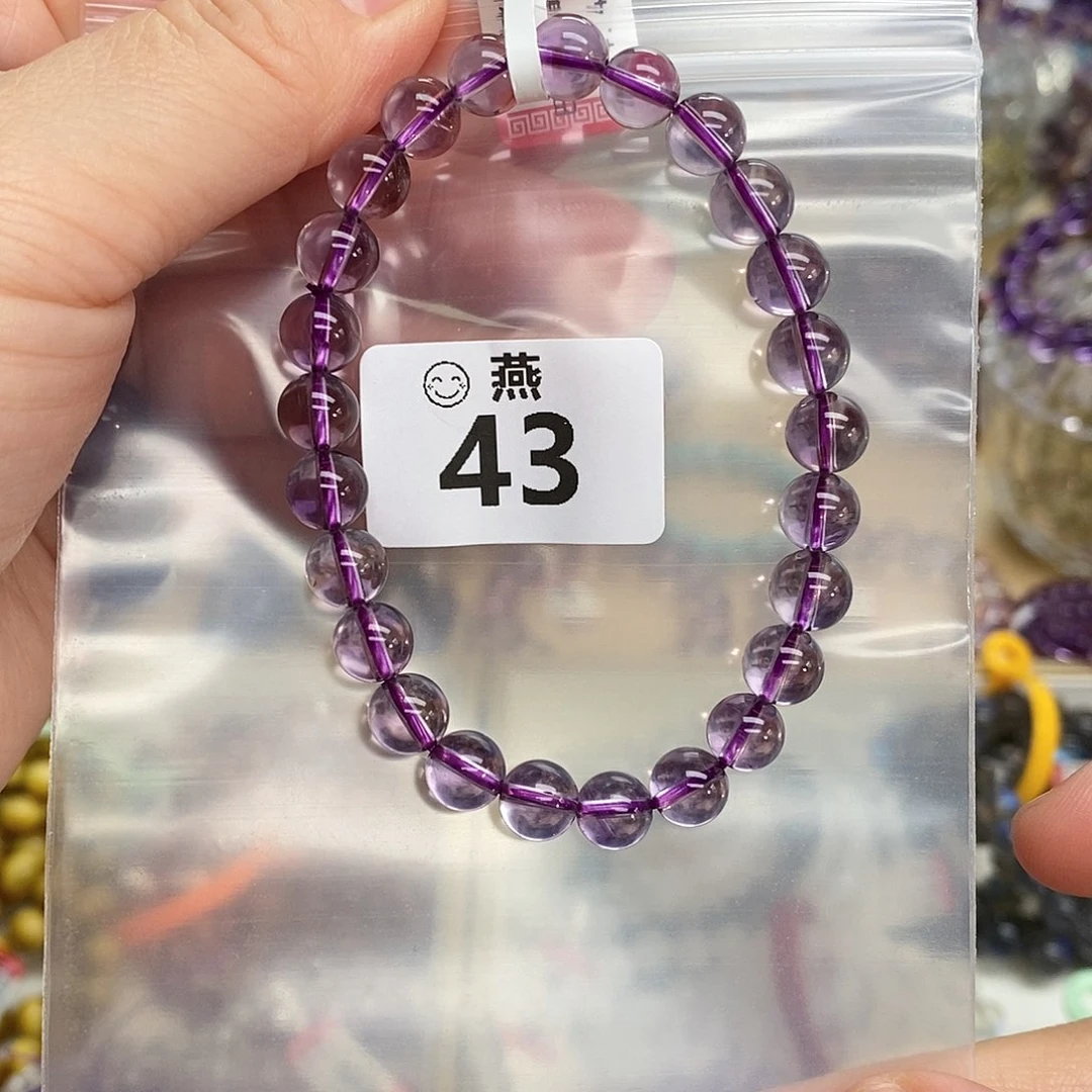 水晶手链未镶嵌多样性发一