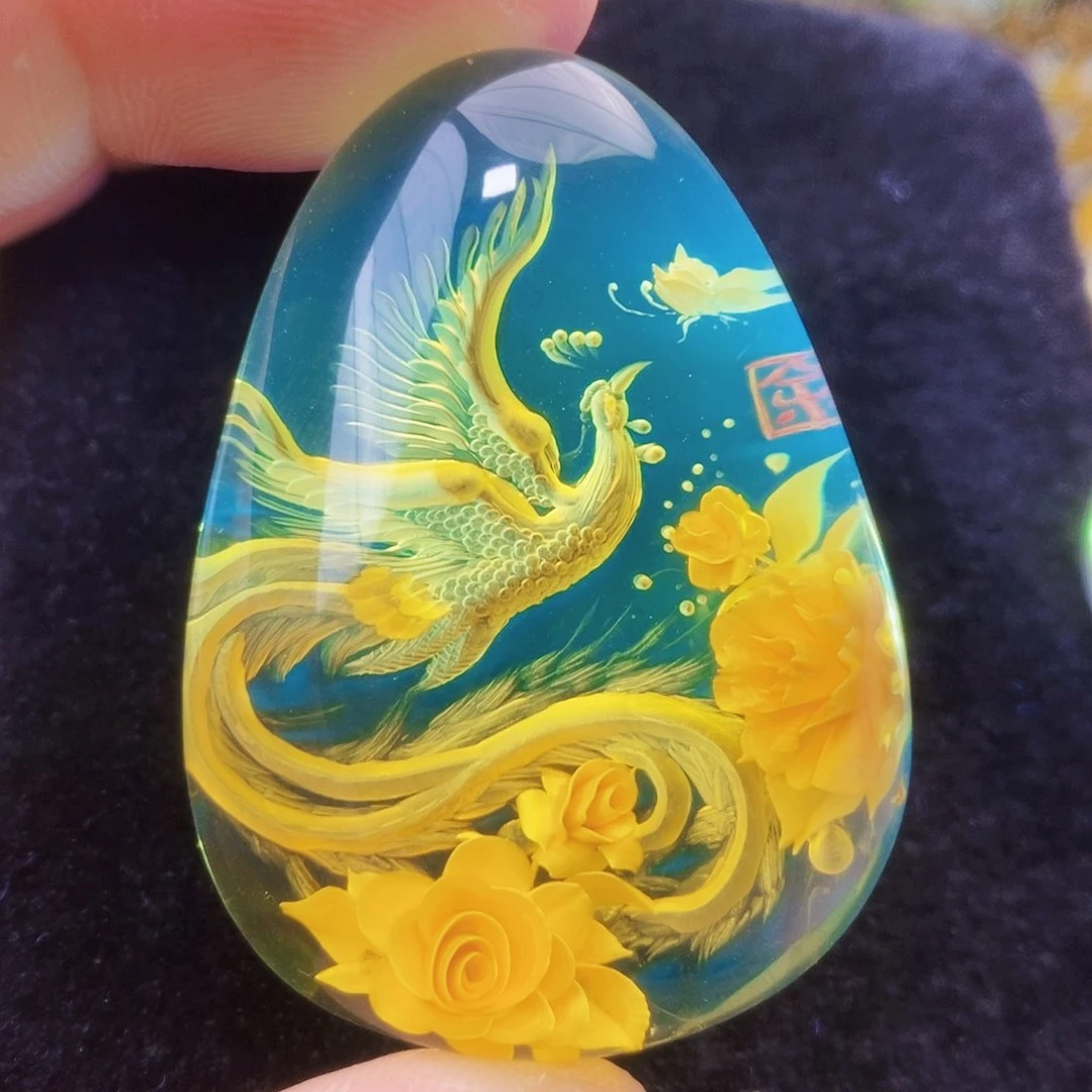 【闪购商品】未镶嵌吊坠(不含链)金珀
