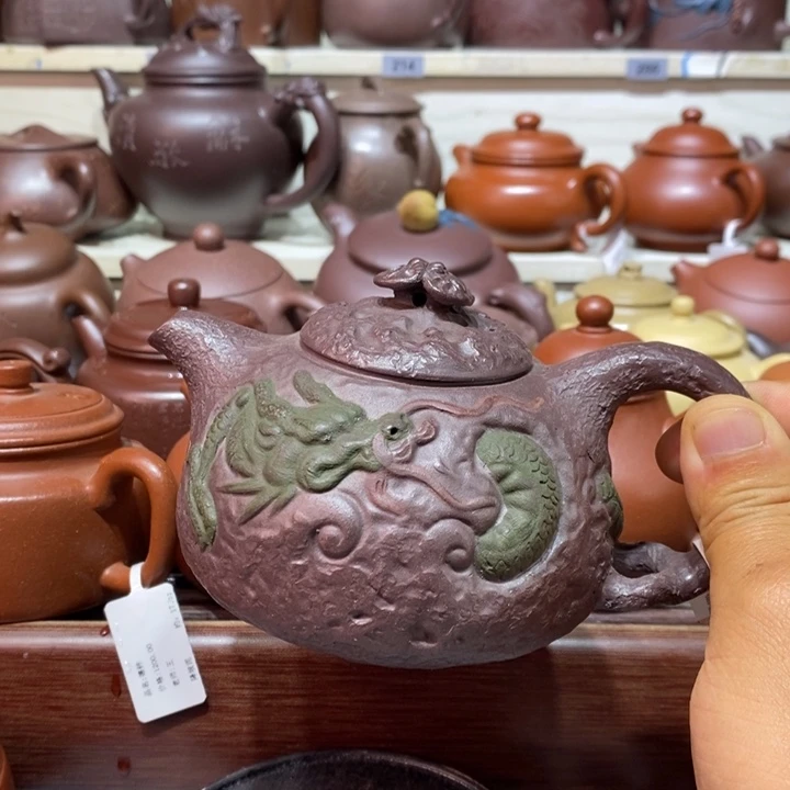 茶壶紫砂精工制作