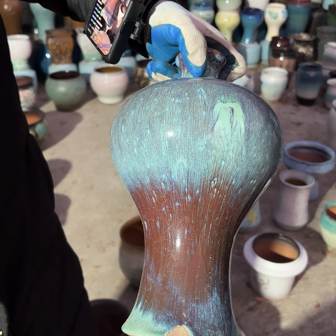 高度30厘米口5厘米无孔瑕疵