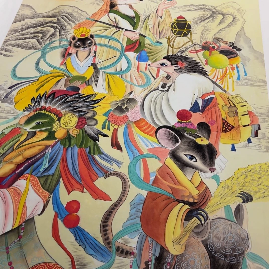 储***品书法瑕疵福利仙家作品