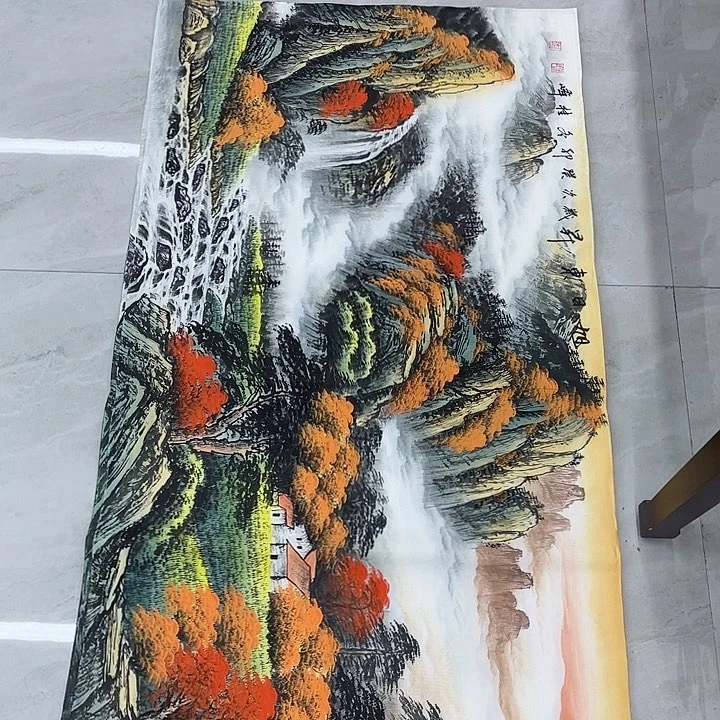 国画在这种装修正在做