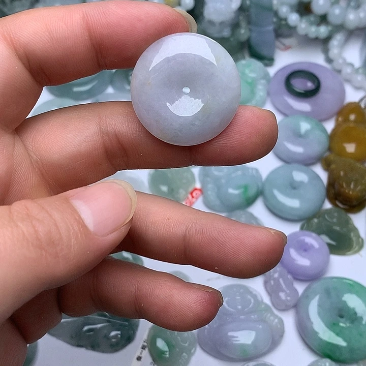 翡翠未镶嵌颈饰天然翡翠