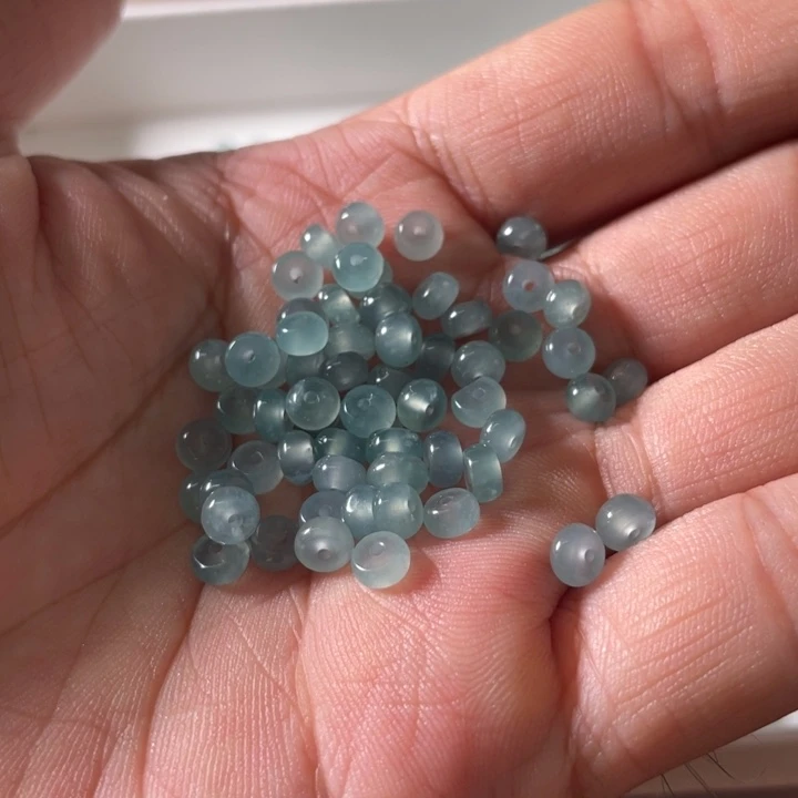 翡翠未镶嵌颈饰天然翡翠小平扣