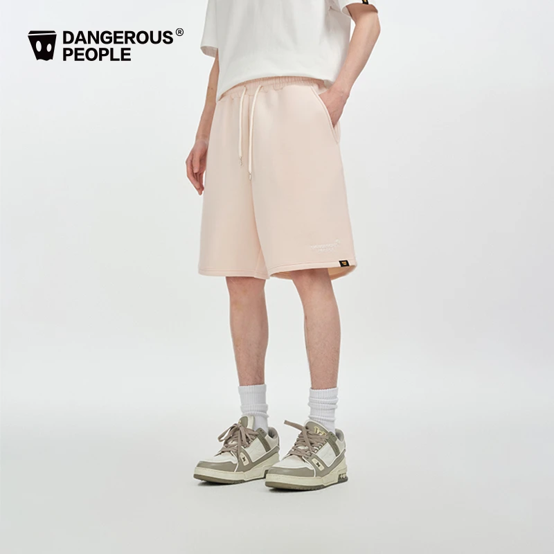 Dangerouspeople薛之谦dsp空气层棉感logo印花休闲百搭短裤父亲节