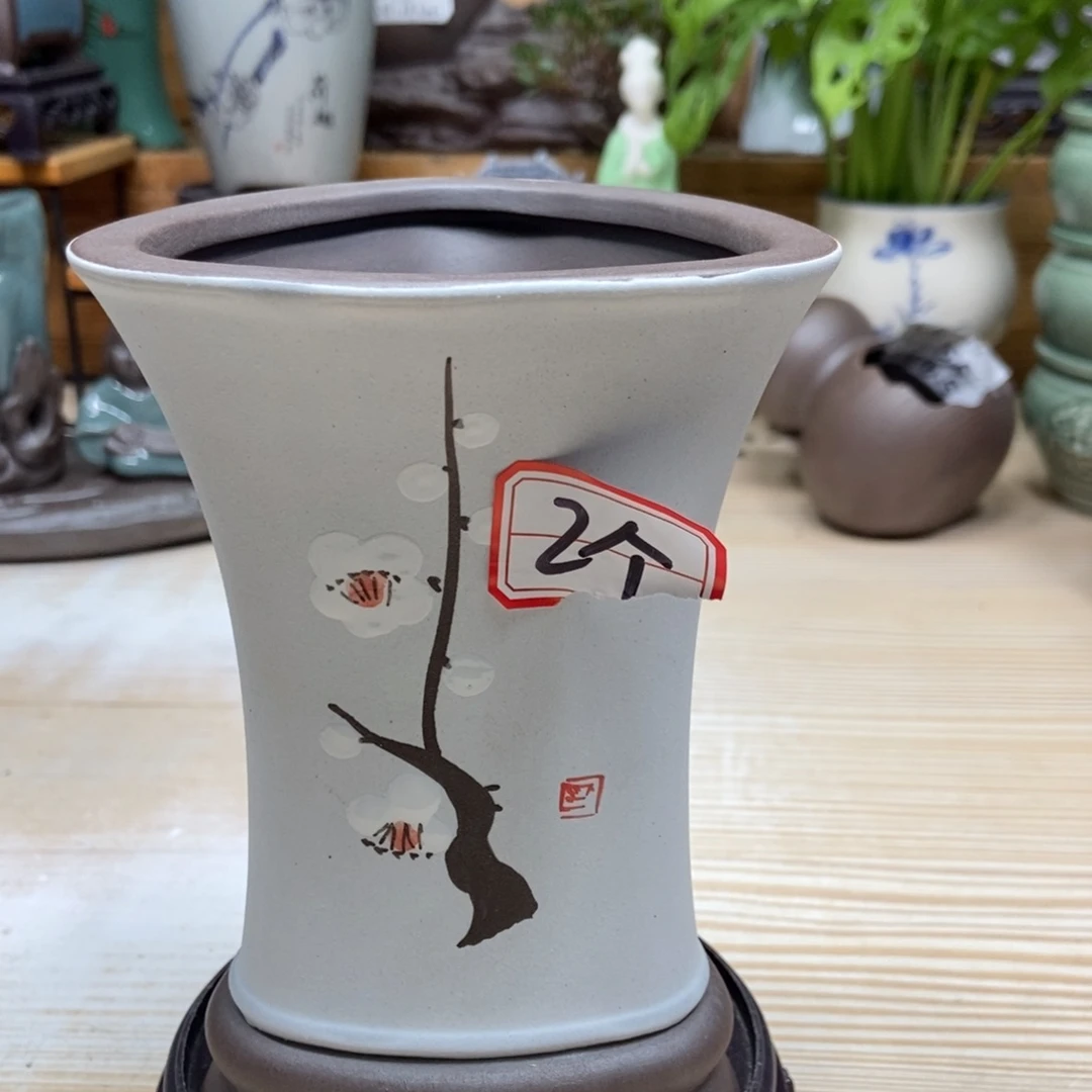 瓷片陶瓷花盆陶瓷艺术