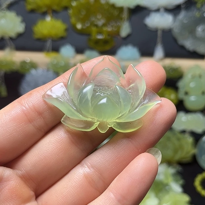 未镶嵌蛇纹石玉发饰