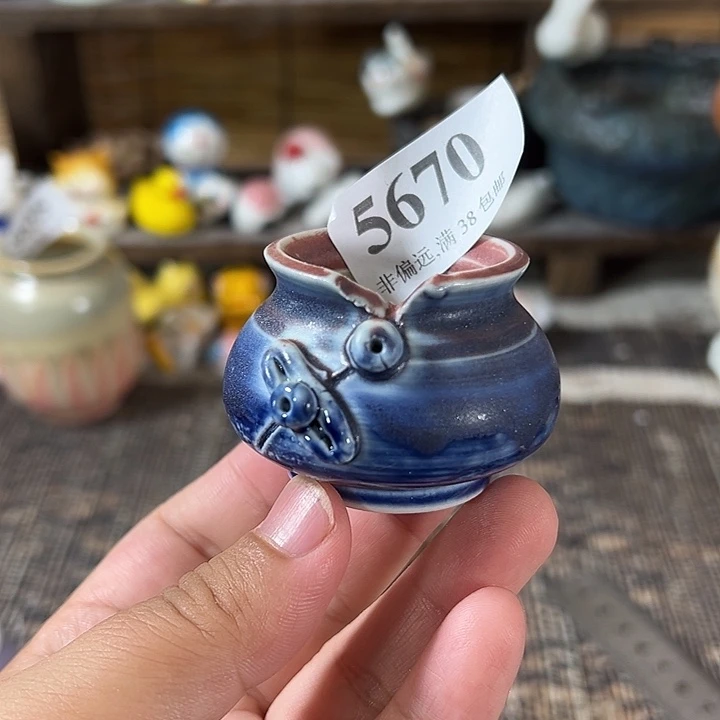 口3 手工花盆满30包邮