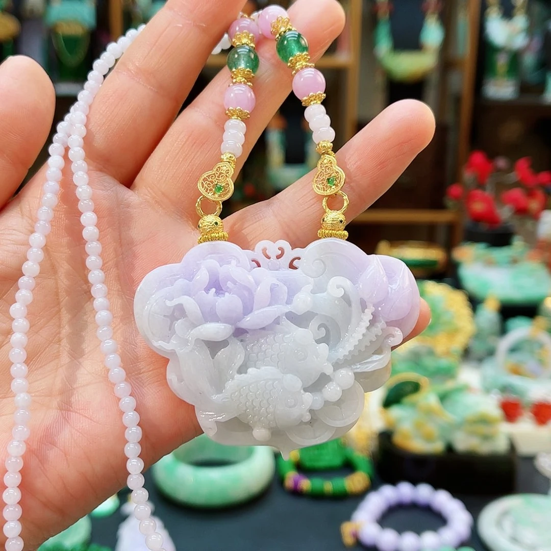 翡翠合金颈饰48小时鉴赏期