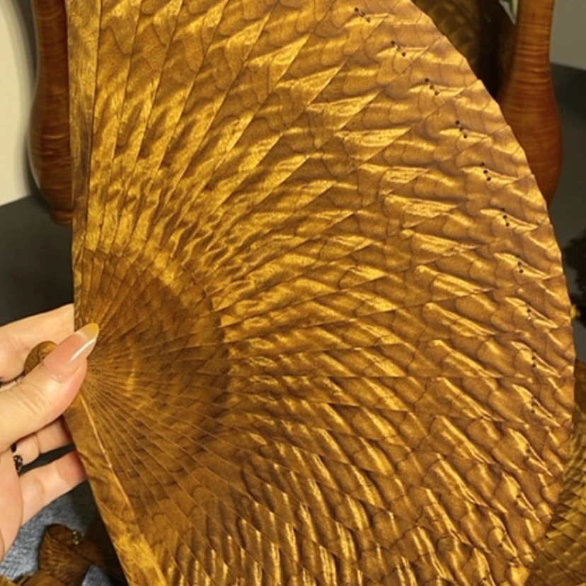 【闪购商品】金丝楠金丝楠木扇子