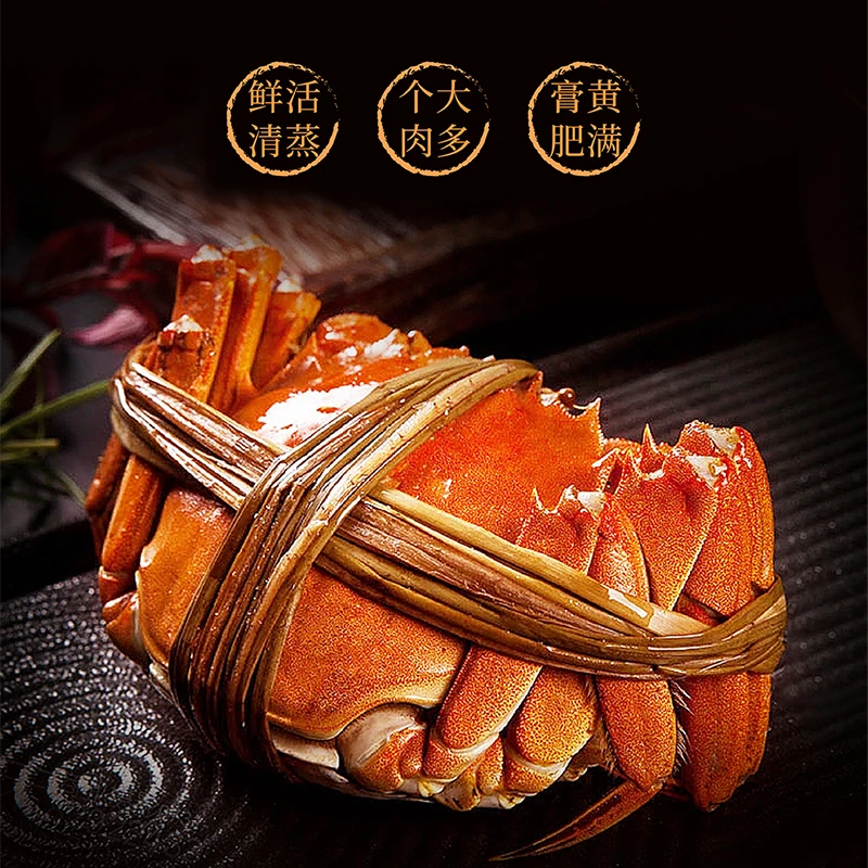 阳澄湖大闸蟹公蟹 4两*5+母蟹3两*5 10只装湖区活水塘养殖