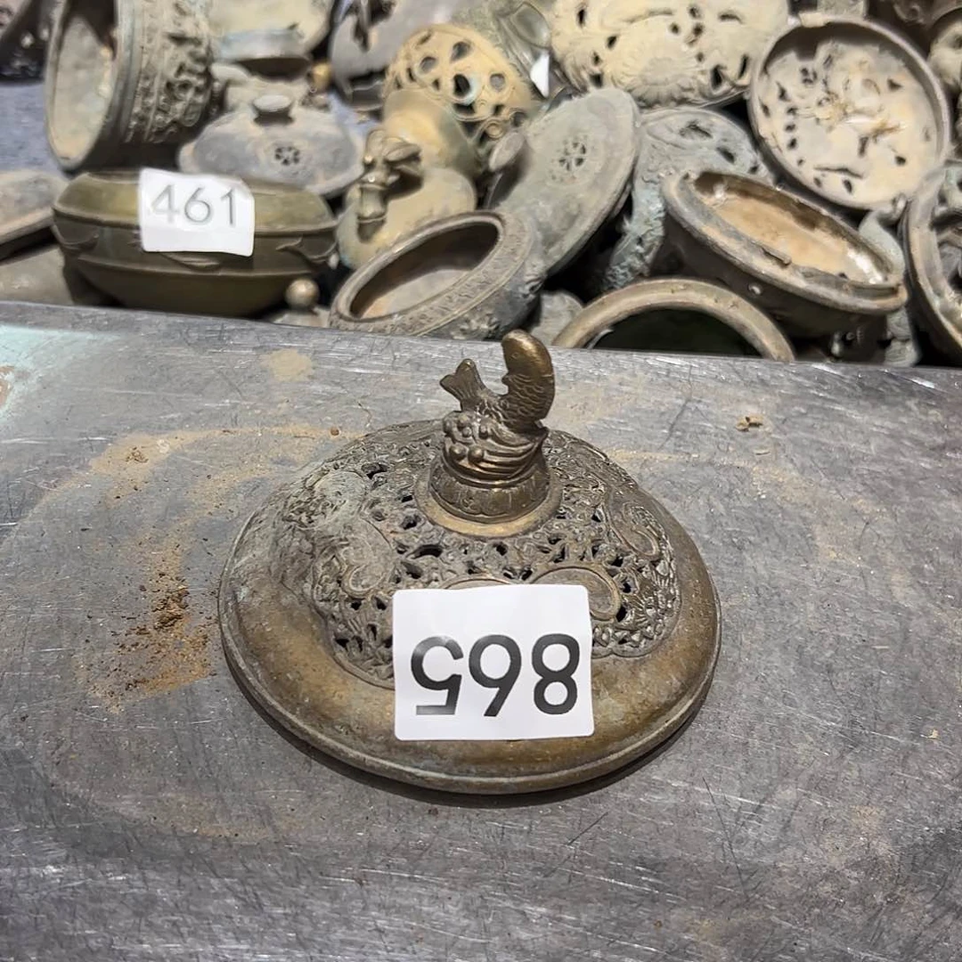 用****3微瑕疵黄铜摆件工艺品