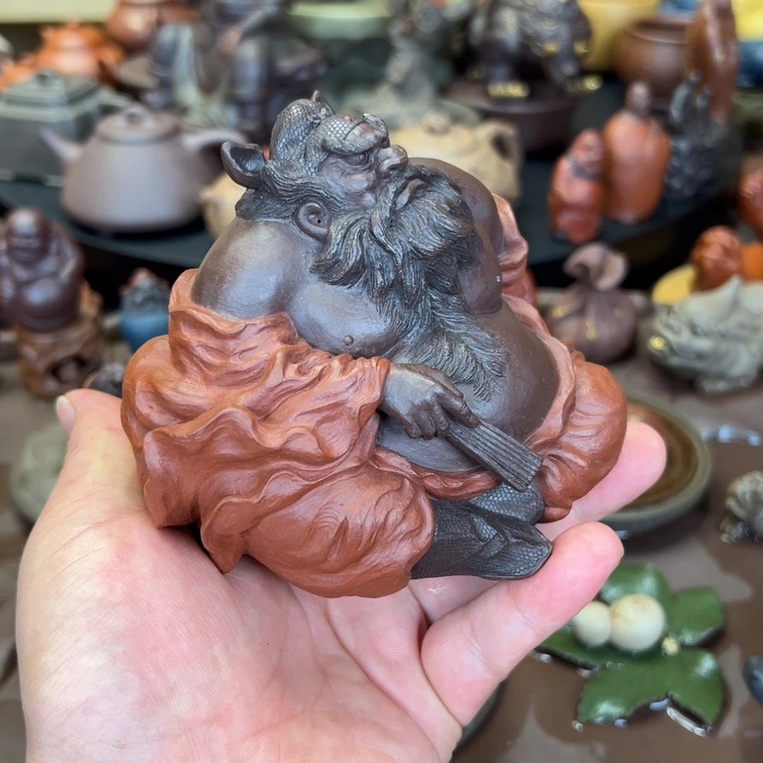 紫砂茶宠紫砂钟馗