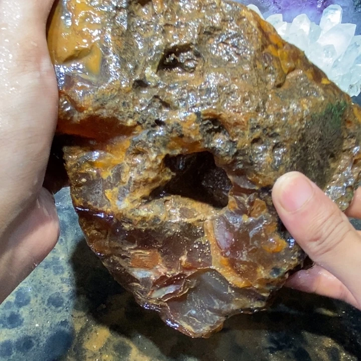 未镶嵌玛瑙/玉髓珠宝半成品