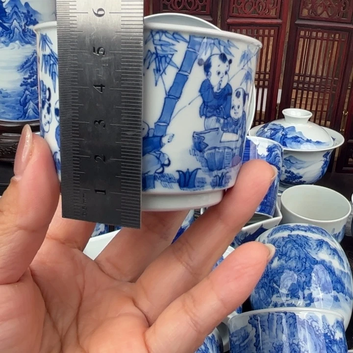 瓷片一笔一墨 叩玉山房