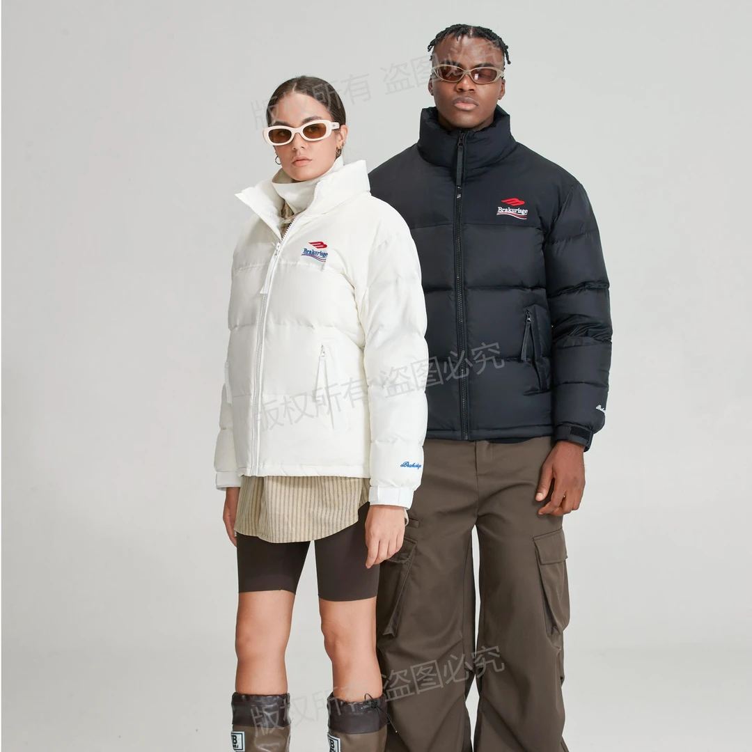【峰哥】巴家Brakurisge情侣时尚羽绒服4008