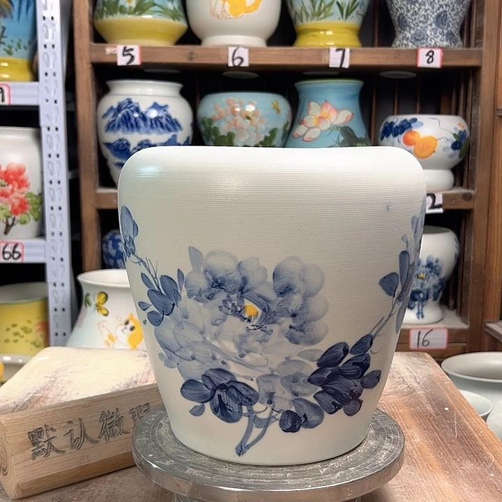 陶苹果兰兰牡丹陶瓷