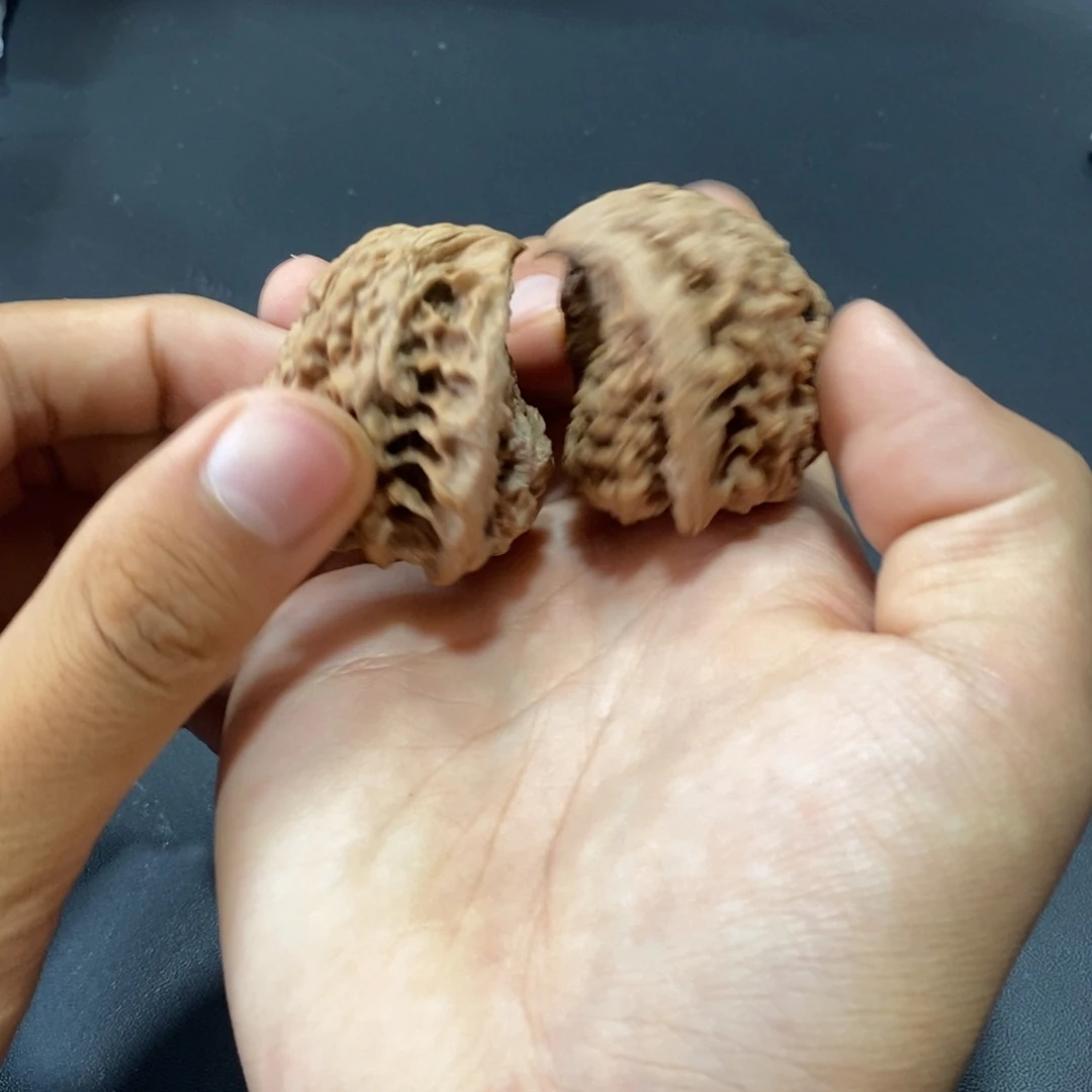 文玩核桃手串蛇头46