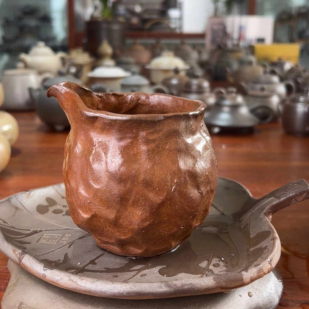 贵台龙窑柴烧茶壶A13