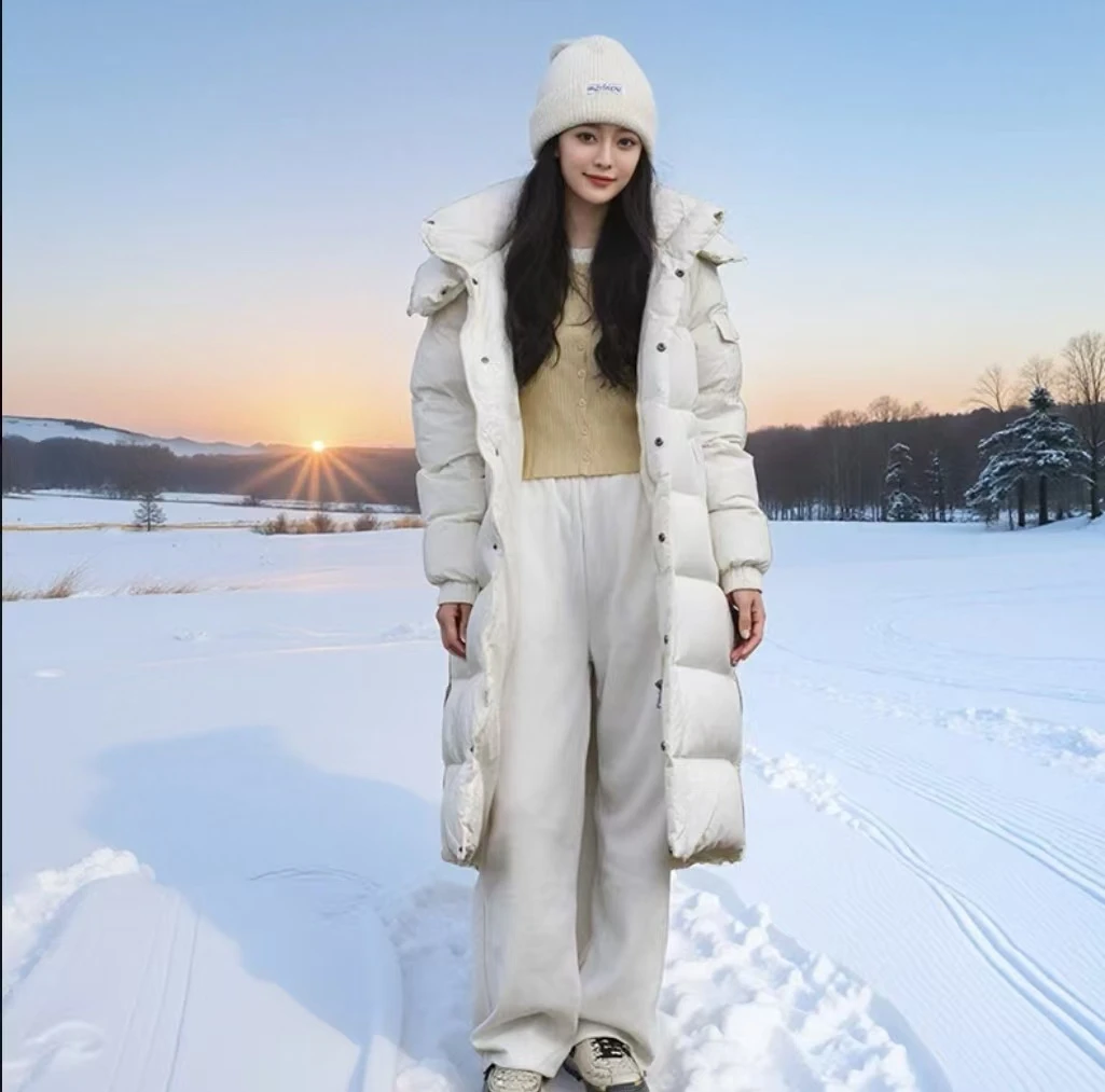 7A【男女同款】长款羽绒服