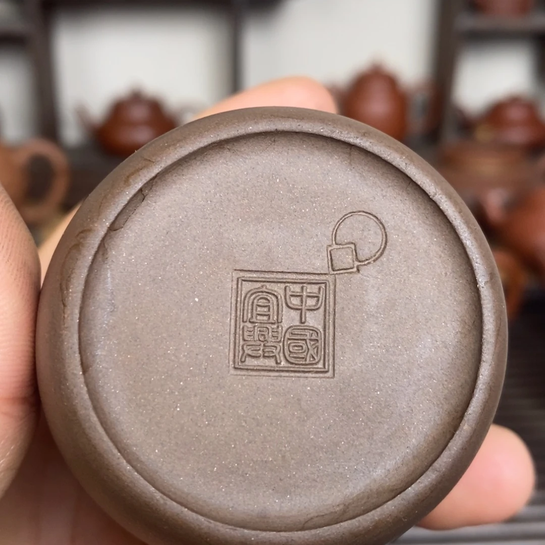 紫砂茶壶特拼紫泥杯子
