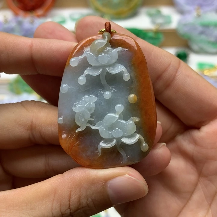 颈饰未镶嵌翡翠翡翠
