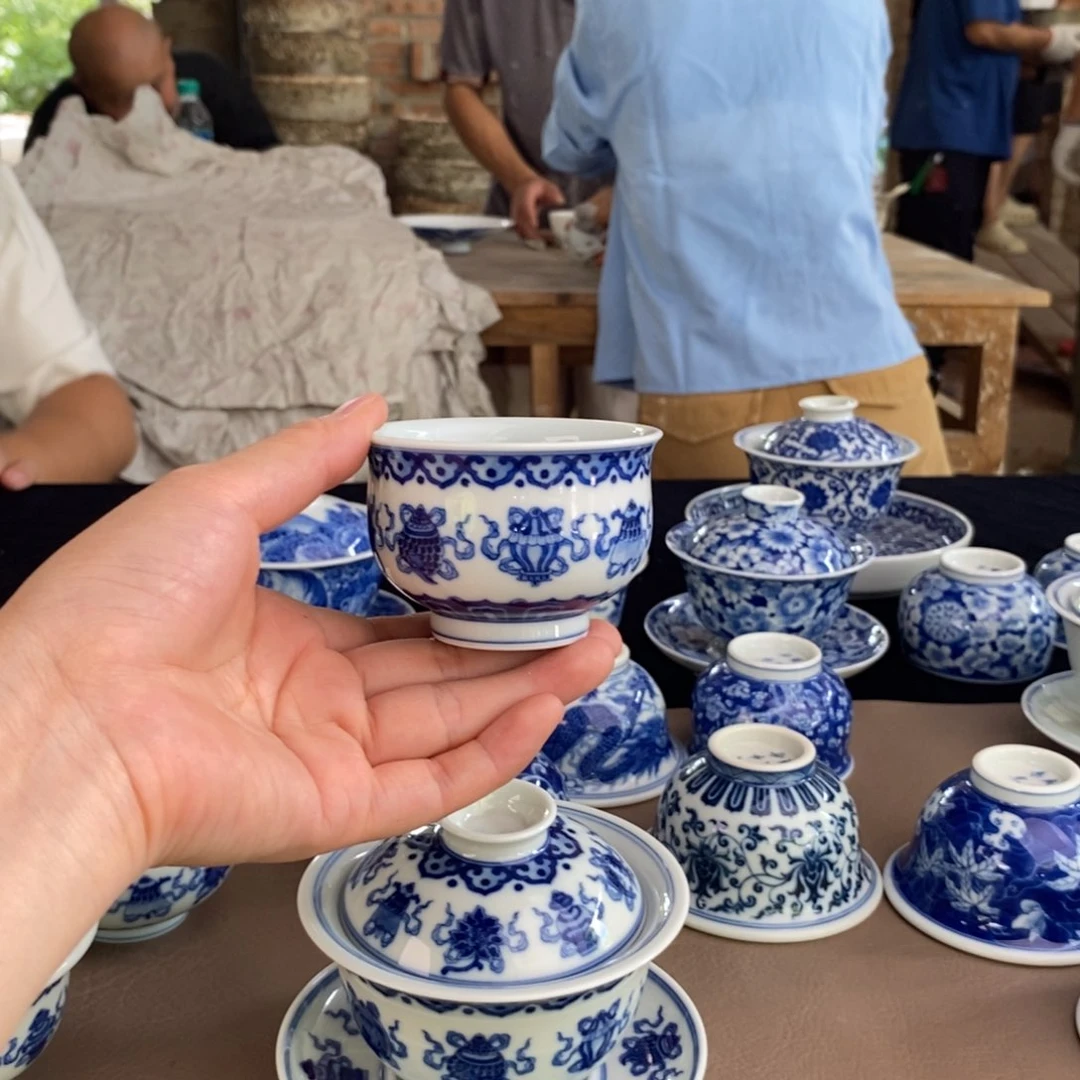 景德镇陶瓷手工手绘