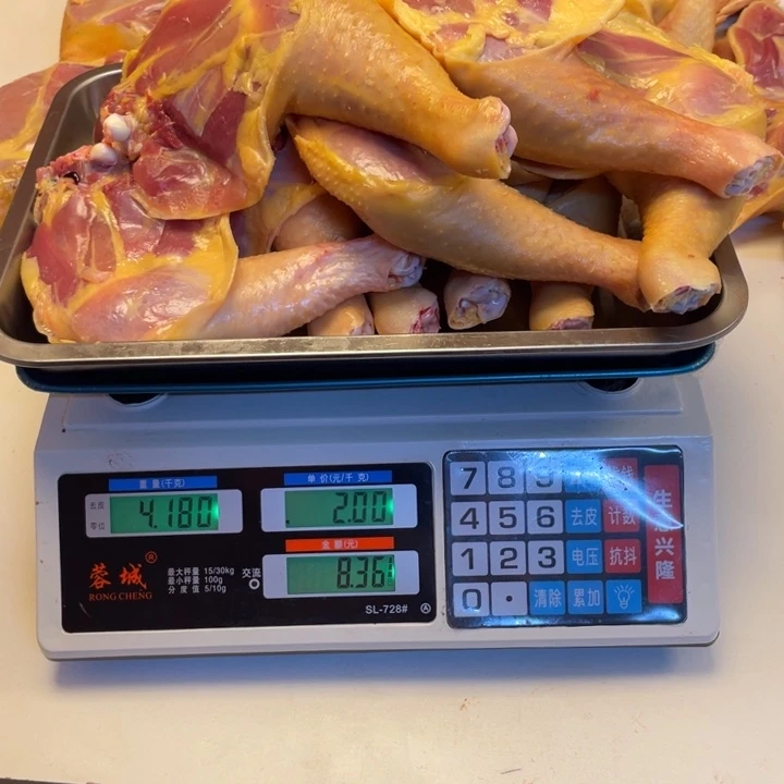 低温冷冻60天中国大陆食用农产品鸡腿