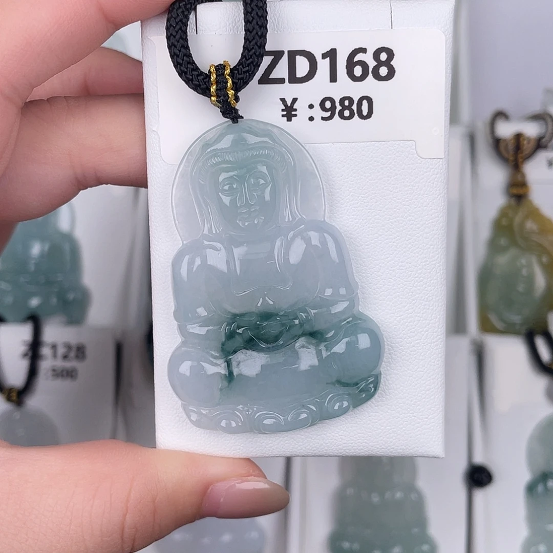 翡翠未镶嵌颈饰zd168