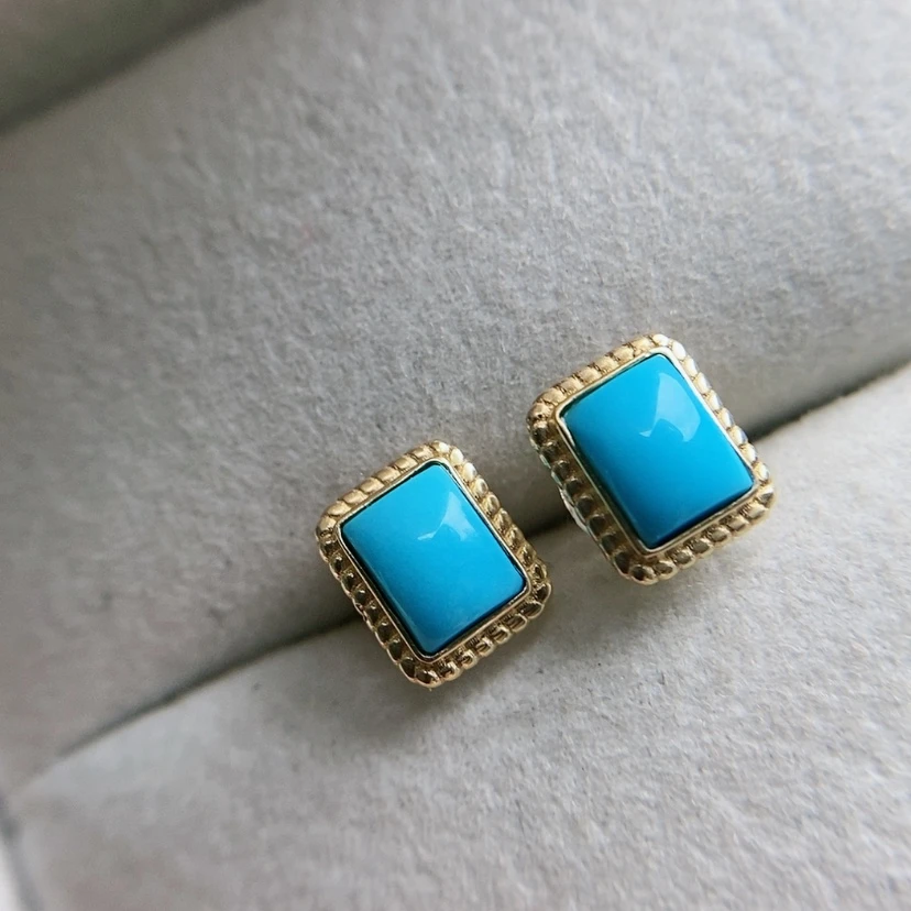 【闪购商品】绿松石配饰18K金镶嵌