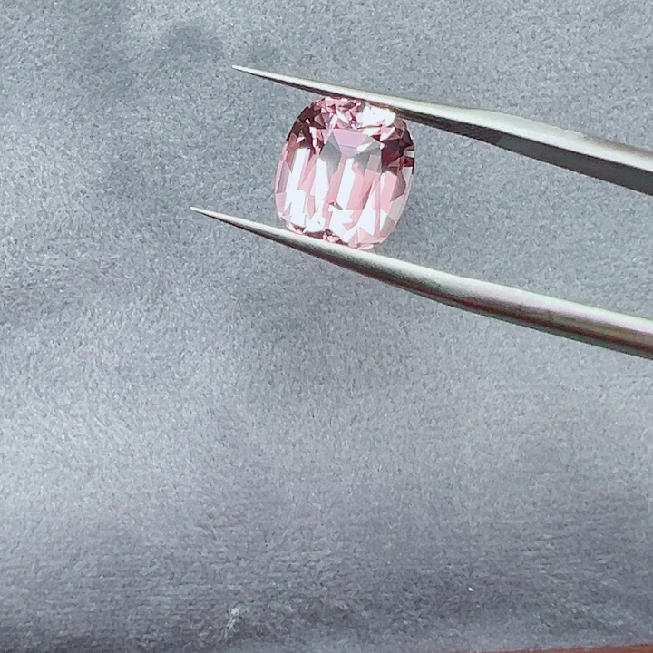 未镶嵌裸石碧玺5.87ct 天然阿富汗碧玺