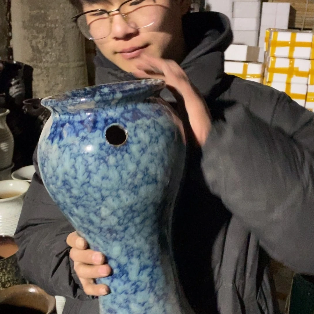 紫砂花盆瑕疵15/38fhj h f x c