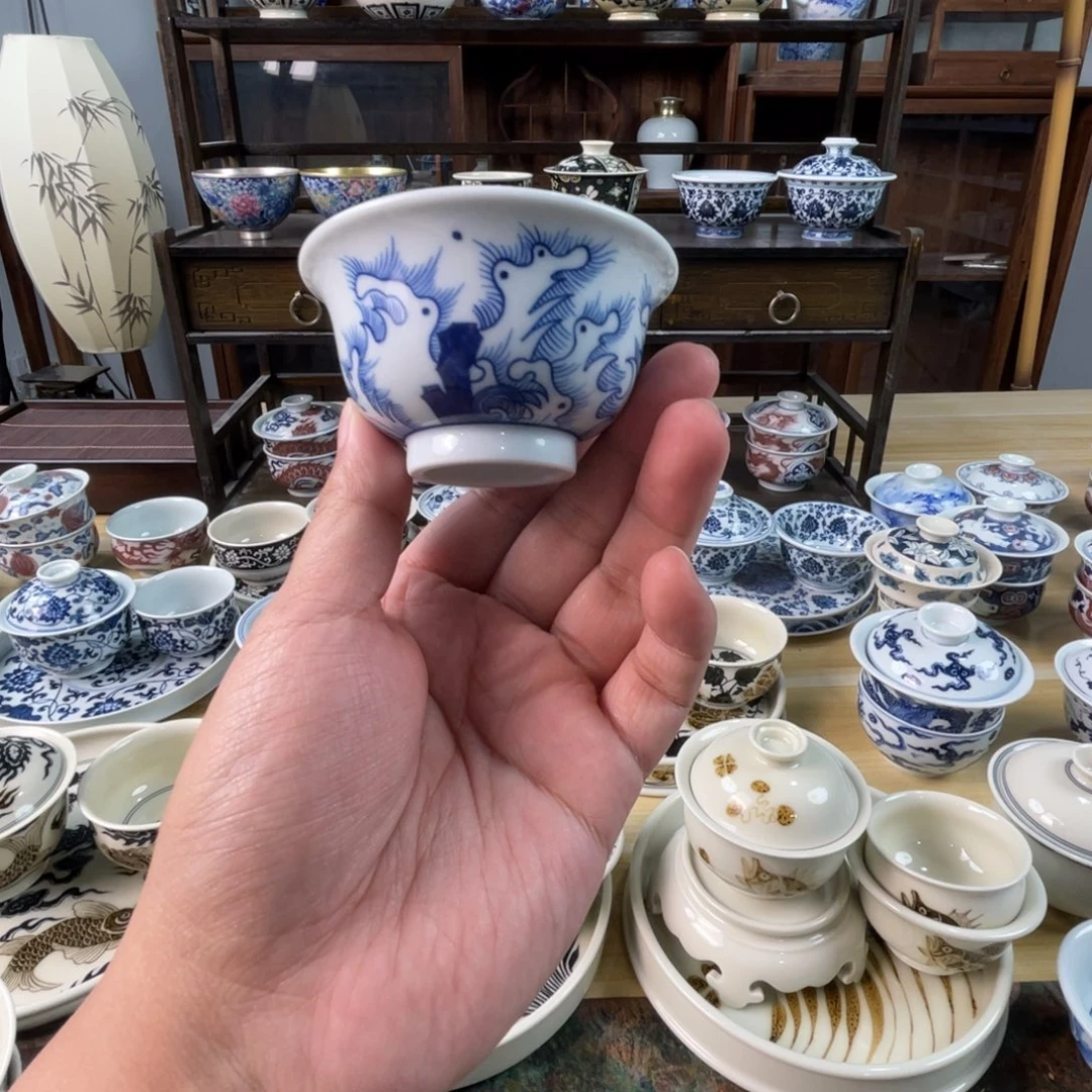 景德镇手工手绘茶具