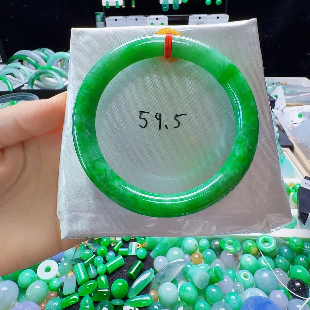 明***好翡翠未镶嵌手镯手镯