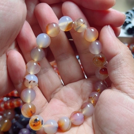 玛瑙/玉髓手链未镶嵌