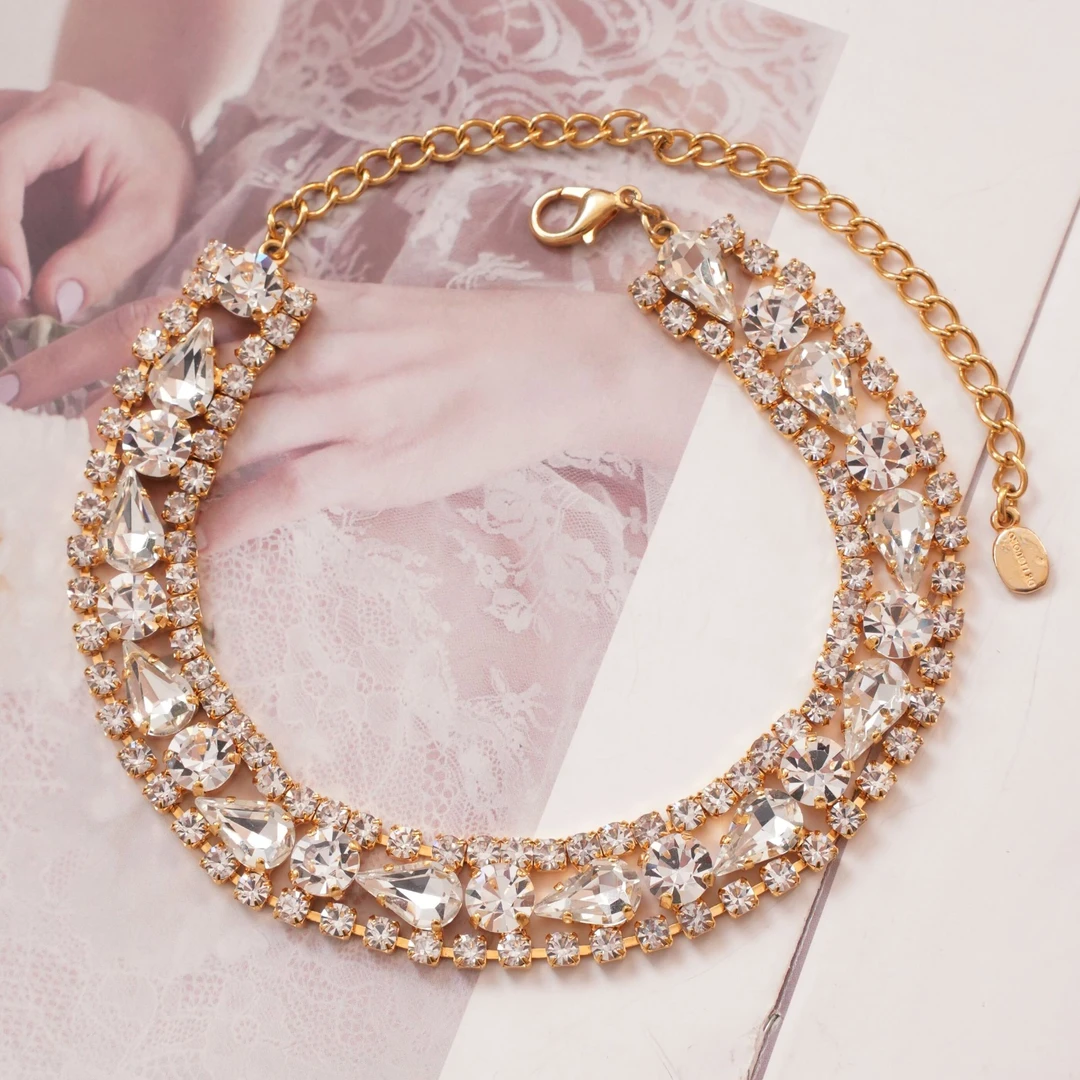 铜合金项链 意产DL欧美高级感原创设计链条海妖风颈链项链