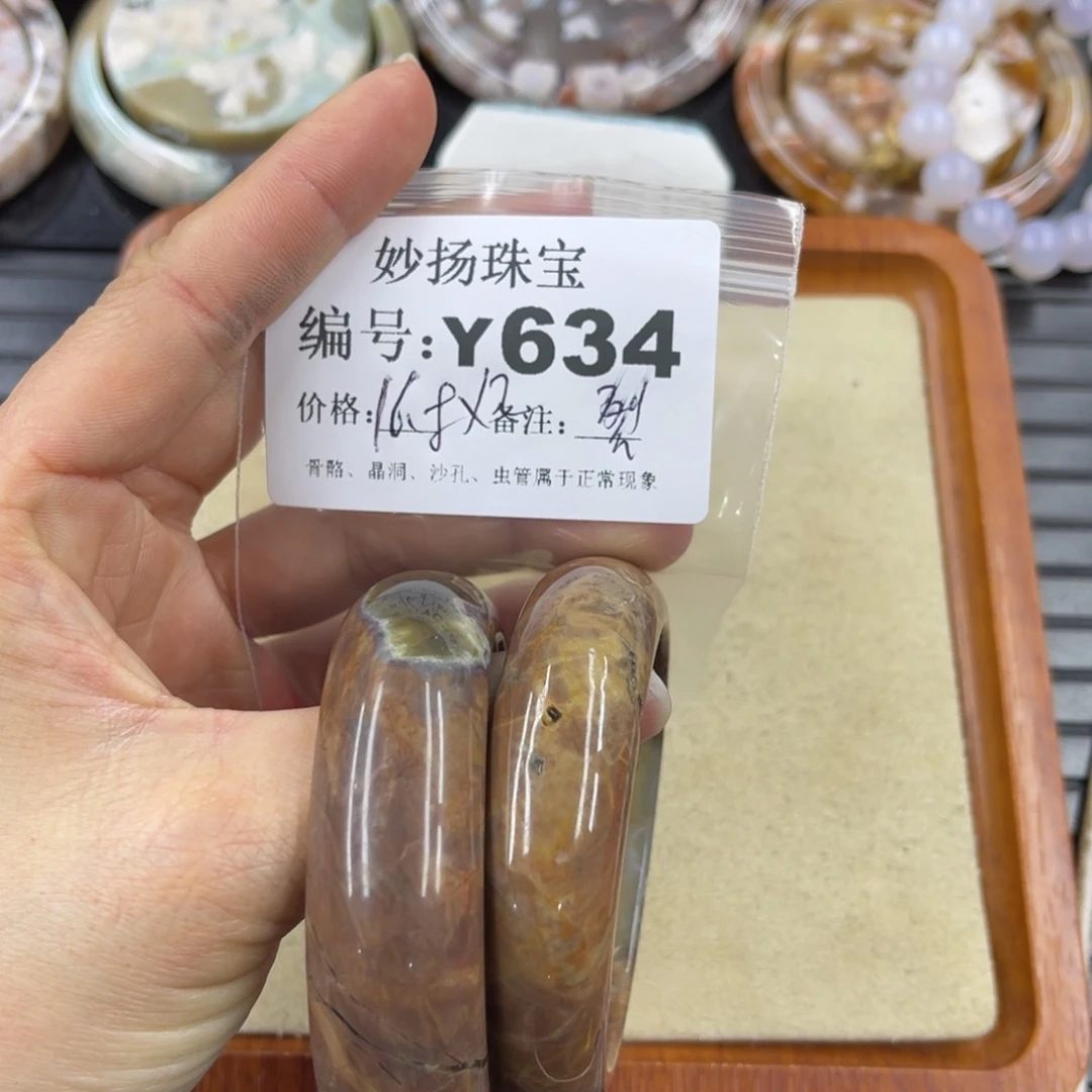 硅化珊瑚（珊瑚玉）默认有裂未镶嵌